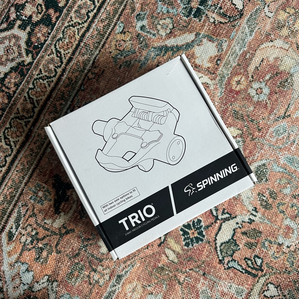 NIB:Trio 3-way Indoor Cycling Pedals - Threaded